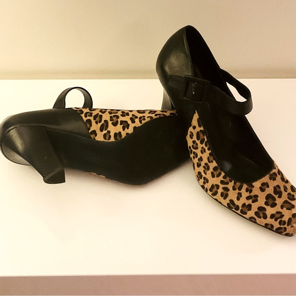 Franco Sarto  Leopard Mary Janes - Picture 2 of 6